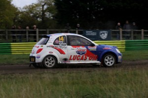 Tony in action at Croft