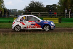 Tony in action at Croft